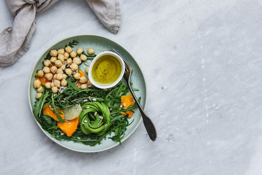 Healthy nourishment bowl